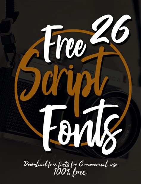 Best Free Script Fonts | Fonts | Graphic Design Junction