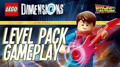 LEGO Dimensions: Back to the Future Level Pack - Quick Look - YouTube