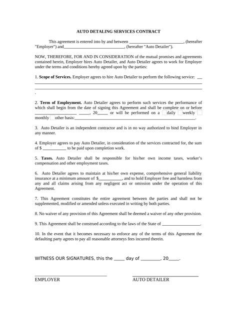 auto contract pdf Doc Template | pdfFiller