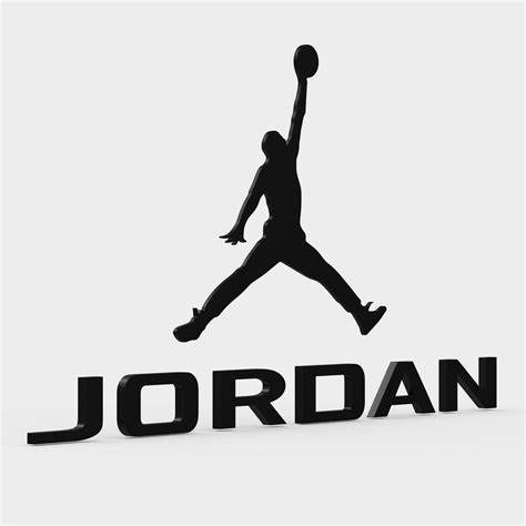 Jordan Logo - 3D Model by 3d_logoman