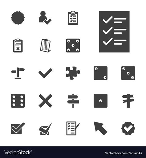 Choice icons Royalty Free Vector Image - VectorStock