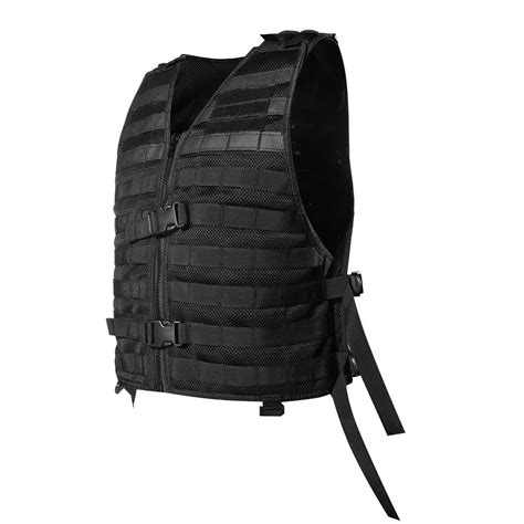 Black Tactical Vest With Multifunctional Pouches TV21 - xinxingmilitary