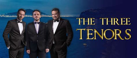 The Three Tenors: next concerts, streaming and bio