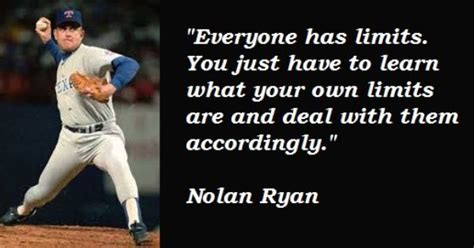 Top 24 Quotes by Nolan Ryan - Players Bio