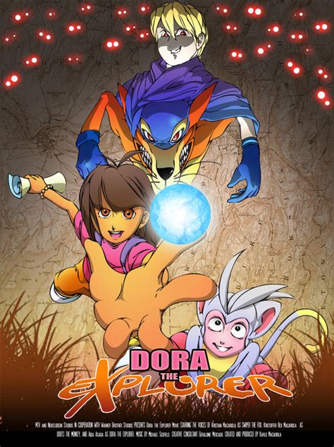 Dora the Explorer movie poster by Windam on DeviantArt