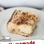 Apple Cinnamon Coffee Cake - The Carefree Kitchen