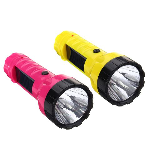 Universal solar outdoor rechargeable led flashlight camping light hikng torch Sale - Banggood ...