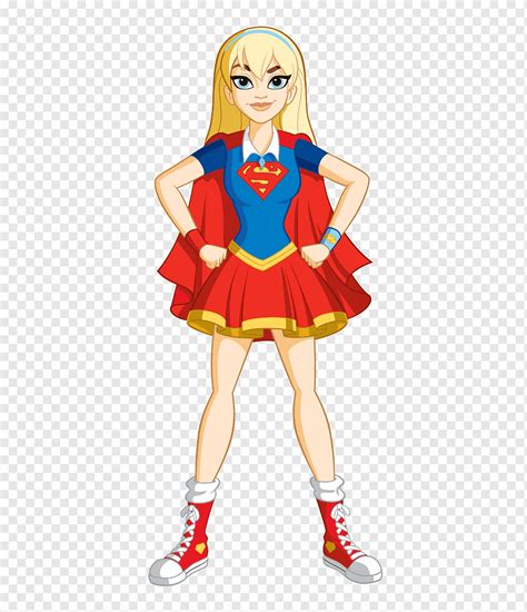 Supergirl cartoon illustration, Supergirl Batgirl Diana Prince Superhero DC Comics, heros ...