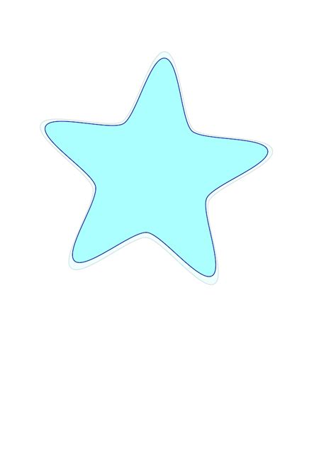 Light Blue Star Clip Art at Clker.com - vector clip art online, royalty free & public domain