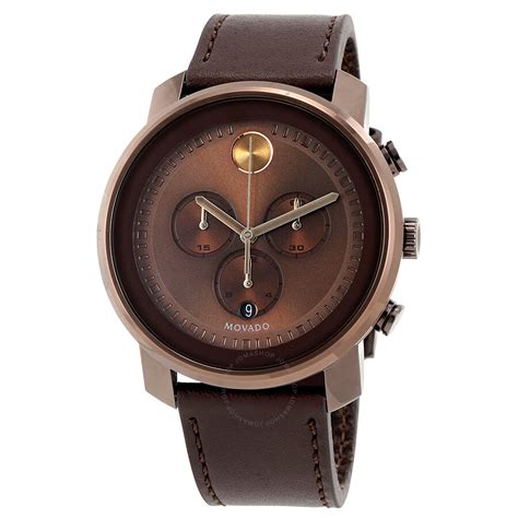 Movado Bold Chronograph Brown Dial Men's Watch 3600420 - Bold - Movado ...