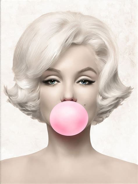 FREE SHIPPING Iconic Marilyn Monroe Audrey Hepburn Bubble Gum | Etsy