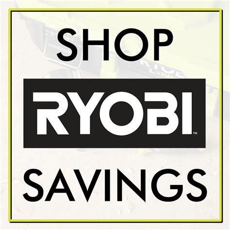 Promotions - RYOBI Tools