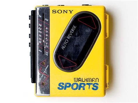 The classic Sony Walkman sports was a must-have gadget in the 1980s. 1980s Childhood, Childhood ...