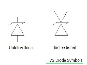 Tvs Diode Schematic Symbol