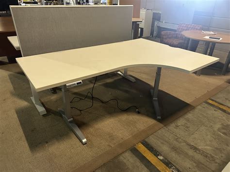 Adjustable Height Desk ..72"W x 48D - Flip Office