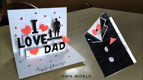 Easy and Beautiful Card for Father's Day | Father's Day Gift Ideas | Handmade Card For Father's Day