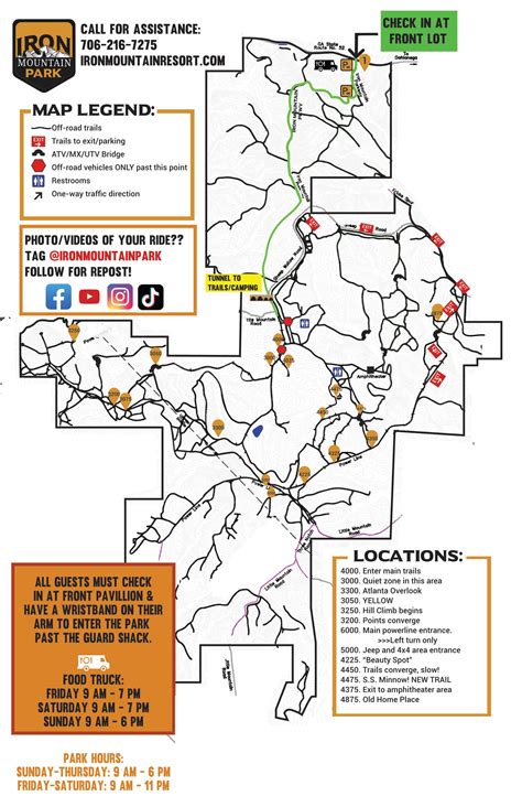 Trail Map – Iron Mountain Resort