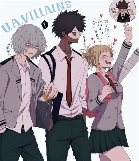 Toga and the league of villains join UA : r/himikotoga