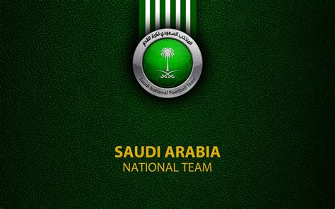 Download Emblem Logo Soccer Saudi Arabia Saudi Arabia National Football Team Sports 4k Ultra HD ...