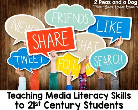 Teaching Media Literacy Skills to 21st Century Students | Media literacy, Literacy skills, Teach ...