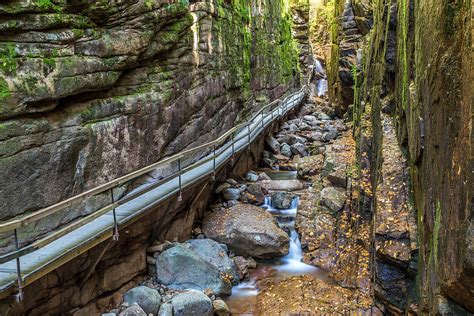 Flume Gorge Of Franconia Notch Photograph by PL Photography