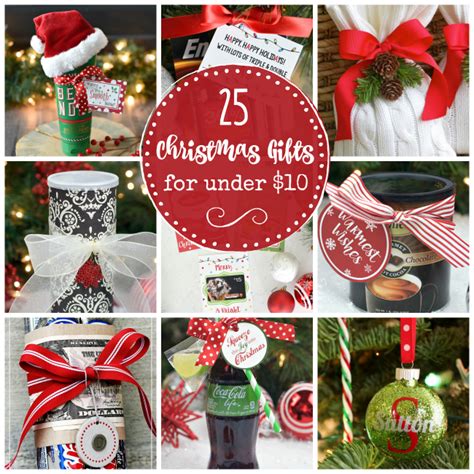 25 Creative & Cheap Christmas Gifts (that Cost Under $10) - Crazy Little Projects