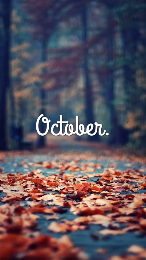 October fall wallpaper #iphone #fall #october #wallpaper | November ...