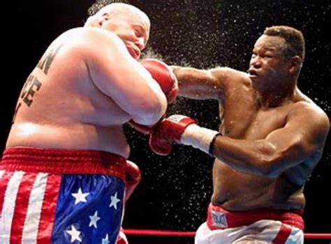 Larry Holmes Vs Butterbean | Larry holmes, Boxing fight, World boxing