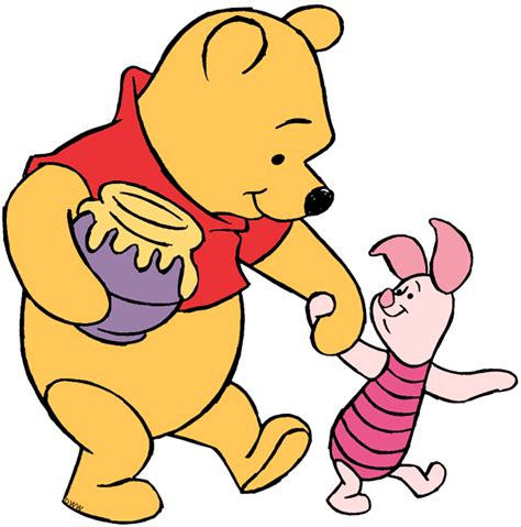 Winnie the Pooh and Piglet Clip Art | Disney Clip Art Galore