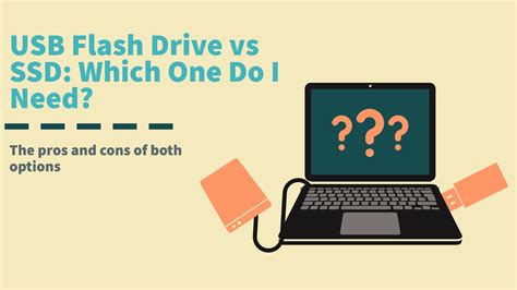 USB Flash Drive vs SSD: What are the differences?