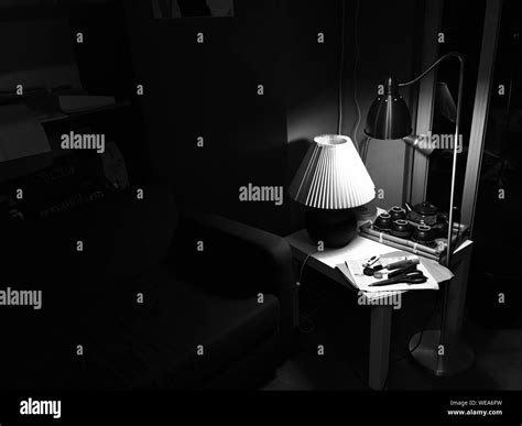 Lamp shade large Black and White Stock Photos & Images - Alamy