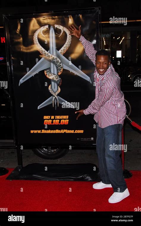 Flex Alexander at the Los Angeles Premiere of "Snakes On A Plane" held ...