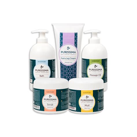 Purissima Organic Spa Pedicure Kit - Bodipure Professional Spa Products