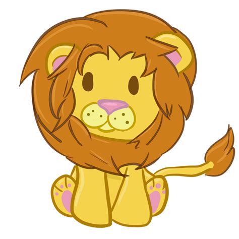 Chibi lion by Bunnyo-of-Light on DeviantArt