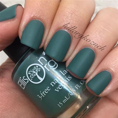 Teal Matte Nail Polish Vegan Nail Polish Cruelty free