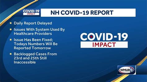 Daily NH COVID-19 update from state health officials delayed Tuesday