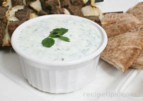 Yogurt Mint Sauce Recipe - RecipeTips.com