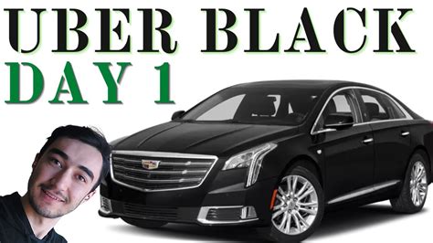 DAY 1 Driving My Own Car For Uber Black - YouTube