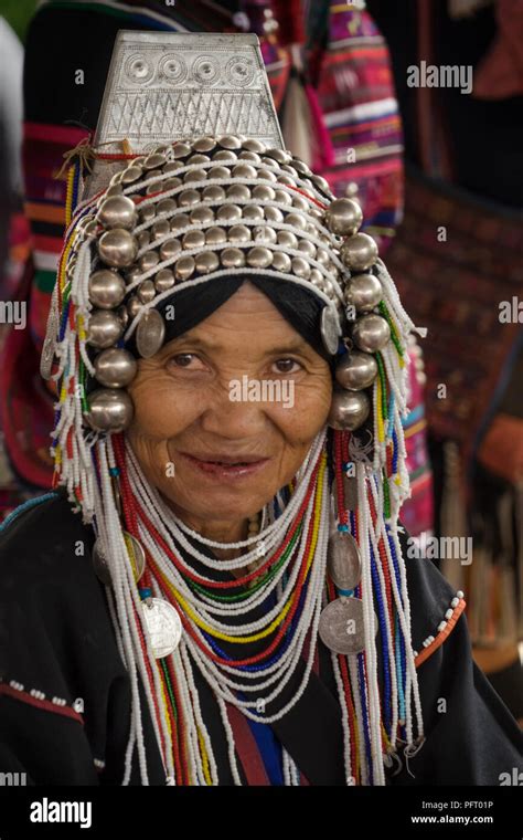 The Christian Akha, minorities tribe in northern Thailand mountains ...