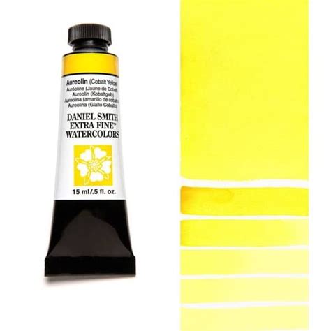 Daniel Smith Extra Fine Watercolor - Aureolin (Cobalt Yellow), 15 ml ...