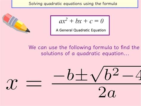 Solving Quadratic Equations - Factorising, Formula and Completing the Square | Teaching Resources