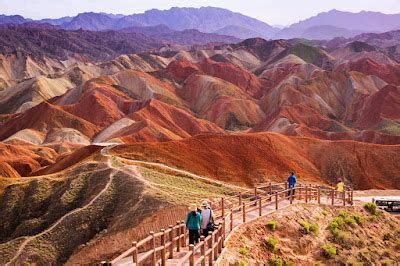 Let's travel the world!: Zhangye Danxia National Geological Park, China!