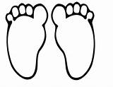 Feet Template sketch template
