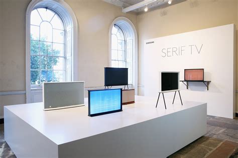 Bouroullec Brothers Designed Samsung Serif TV Launches at London Design ...