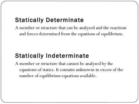 Solving statically determinate structures