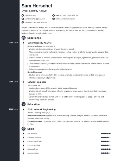 Cyber Security Resume Examples (Also for Entry-Level)