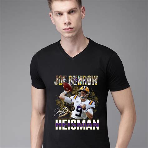 Premium Joe Burrow Heisman Signatures shirt, hoodie, sweater, longsleeve t-shirt