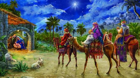 We Three Kings | Christmas puzzle, Christmas scenes, Christmas art