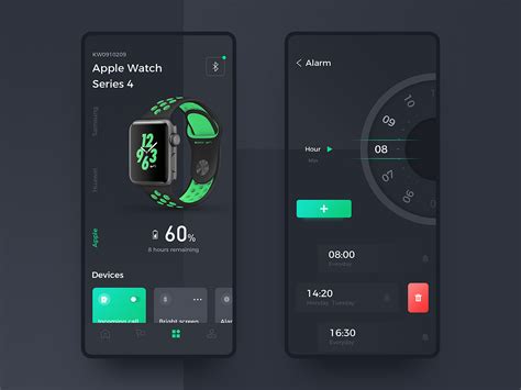 Smart Bracelet App04 by Octopus brother for VisualMaka on Dribbble