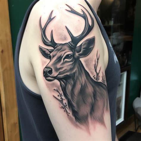 58 Stag Tattoo Ideas - TattooClue.com